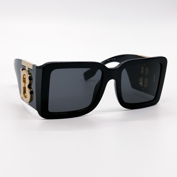 NEW BURBERRY BE4406U 3001/87 WOMEN SUNGLASSES BE4406U 300187 BLACK EYEWEAR - Picture 5 of 11